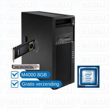 HP Z440 Xeon E5-1620 V4 | 8GB DDR4 | 256GB NVMe | M4000 8GB, Gebruikt, 8 GB, Intel Xeon, Ophalen of Verzenden
