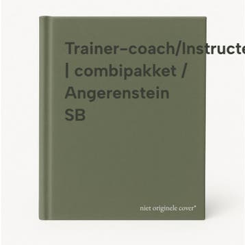 Trainer-coach/Instructeur | combipakket / Angerenstein SB, Verzenden, Zo goed als nieuw