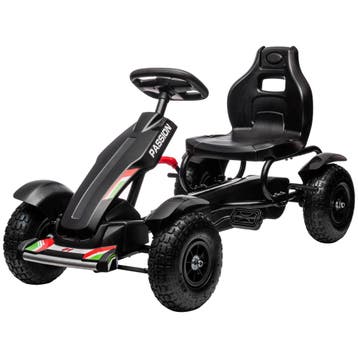 TRUUSK Trapauto GoKart Met Handremmen - Verstelbare Stoel -, Verzenden, Nieuw