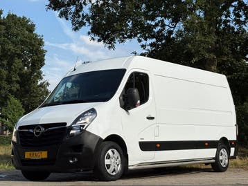 Opel Movano 2.3 Turbo L3H2 135PK|achteruitrijcamera|airco|cr, Stof, Gebruikt, Wit, Dealer onderhouden
