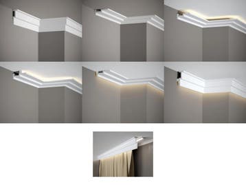 QL024 Multi Plint (85 x 30 mm), HDPS, lengte 2 m, Ophalen of Verzenden