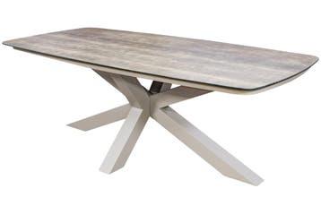 S&S import/export  Sens-line Valerie tafel ovaal woodlook, Tuin en Terras, Tuinsets en Loungesets, Nieuw