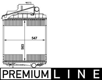 Radiateur o.a: CR 1729 000P, Ophalen of Verzenden, Nieuw