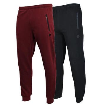 Donnay Donnay Heren - 2-Pack - Joggingbroek Jack - Burgundy, Kleding | Heren, Broeken en Pantalons, Verzenden, Nieuw