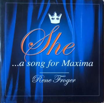 cd single card - Rene Froger - She ...A Song For Maxima, Verzenden, Zo goed als nieuw, Pop