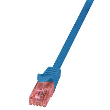 UTP CAT6 10M blauw 100% koper, Computers en Software, Ophalen of Verzenden, Nieuw