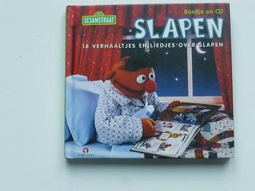Sesamstraat - Slapen (boek + CD), Cd's en Dvd's, Ophalen of Verzenden, Zo goed als nieuw