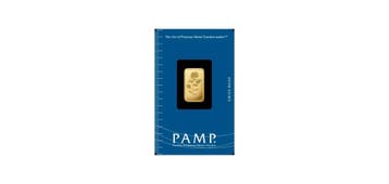 5 gram Goudbaar - Pamp Suisse - Roos (met certificaat), Verzenden, Goud