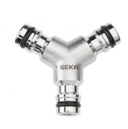 Geka Plus - chroom - plug 3-weg verdeelstuk 877C, Ophalen of Verzenden, Nieuw