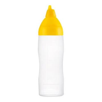 Doseerfles | Geel | Drip | Maatverdeling | 0.35L |, Verzenden, Nieuw in verpakking