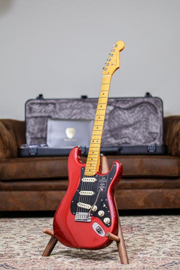Fender American Ultra II Stratocaster | Sinister Red, Nieuw