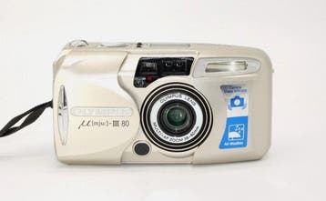 Olympus Mju-III Zoom 80 | Analoge compactcamera, Nieuw