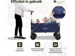 EasLife Bolderkar - Opvouwbaar - Bolderwagen - Regenhoes -, Verzenden, Nieuw