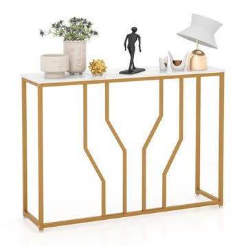 2dekans | Coast Console Tafel Marmeren Entree Tafel Modern, Ophalen of Verzenden, Zo goed als nieuw