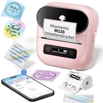 Phomemo M220 Bluetooth Labelprinter, Nieuw