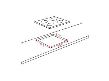 Miele - Inductie Kookplaat - Zwart, Witgoed en Apparatuur, Verzenden, Nieuw, Inductie, 4 kookzones