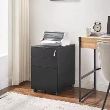 Afsluitbare Bureau Rolcontainer met 3 Lades – Stalen Kast op, Verzenden, Nieuw in verpakking