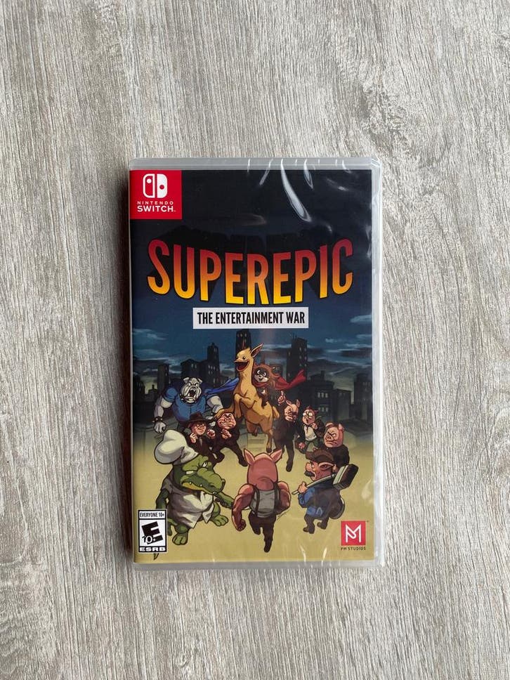 Superepic The entertainment war / Limited run games / Switch, Spelcomputers en Games, Games | Nintendo Switch, Nieuw, Verzenden