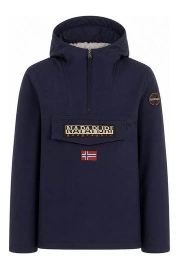 Napapijri Winterjas Jongens in maat 152 Blauw, Kinderen en Baby's, Verzenden, Zo goed als nieuw, Napapijri, Jongen of Meisje