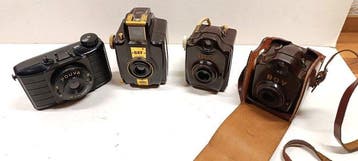 Bilora Kleine Sammlung alter Fotoapparate Analoge camera, Nieuw