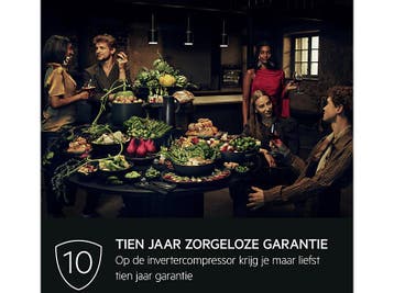 Aeg - Inbouw Koel-vriescombinatie - Nofrost, 200 liter of meer, Verzenden, Met aparte vriezer, Nieuw