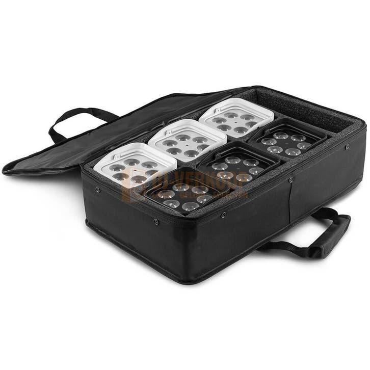 BeamZ AC-440 Soft Case voor 6 uplights zoals de BBP94/BBP96S, Muziek en Instrumenten, Dj-sets en Draaitafels, Nieuw, Ophalen of Verzenden