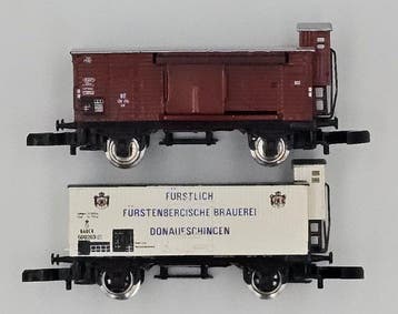 Märklin Z - 8639 / 8661 - Modeltrein goederenwagon (2) -, Nieuw