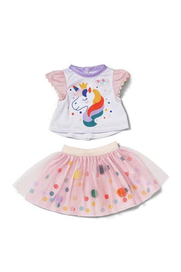 BABY born unicorn tutu jurk - poppe van €12,99 voor €11,69, Ophalen of Verzenden, Nieuw