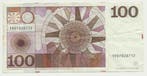 Nederland 100 Gulden 1970 Michiel de Ruyter, Ophalen of Verzenden, 100 gulden, Los biljet