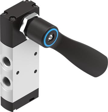 Festo 5/3 Uitgeputte Handbedieningsklep G1/4 900l/min -0.95, Verzenden, Nieuw