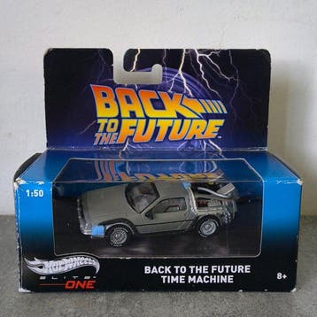 Hot Wheels 1:50 - Modelauto - DeLorean DMC-12 Time Machine -, Nieuw