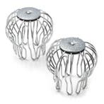 Bladvanger | Nature | Ø 8 cm (2 stuks, Verzinkt staal), Verzenden, Nieuw