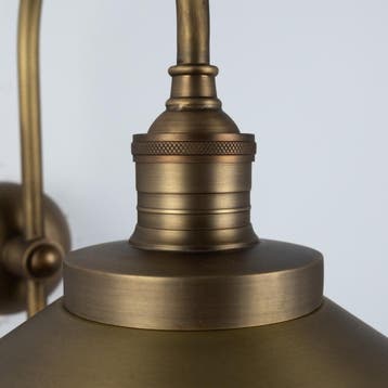 Muurlamp Jura Antiek Messing Buitenverlichting, Tuin en Terras, Buitenverlichting, Overige materialen, Verzenden, Minder dan 50 watt