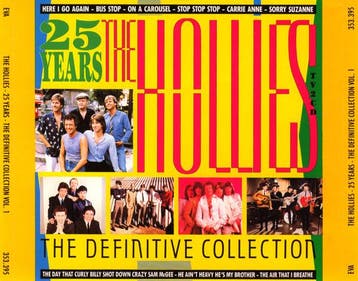 cd - The Hollies - 25 Years - The Definitive Collection V..., Verzenden, Zo goed als nieuw