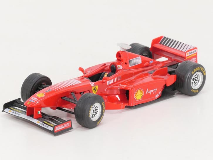 Schaal 1:24 Bburago 6503 Ferrari F300 Formule 1 Michael S..., Hobby en Vrije tijd, Modelauto's | 1:24, Zo goed als nieuw, Bburago