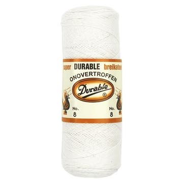 Durable Breikatoen 9 Wit - Haakgaren / Breigaren, Hobby en Vrije tijd, Breien en Haken, Ophalen of Verzenden, Nieuw, Breien of Haken