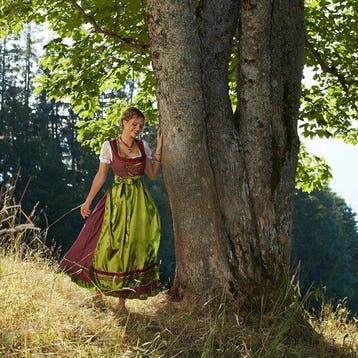 2dekans | Dressforfun Maxi Dirndl Ruhpolding model 2 XXL -, Ophalen of Verzenden, Zo goed als nieuw