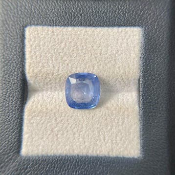 Zonder minimumprijs - 1 pcs Blauw Saffier - 3.54 ct - Lotus, Nieuw