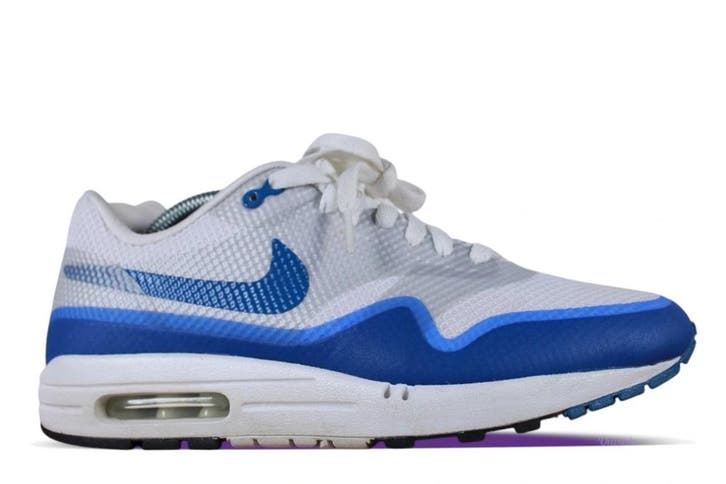 Nike Air Max 1 Hyperfuse Varsity blue • 43, Kleding | Heren, Schoenen, Sneakers of Gympen, Ophalen of Verzenden