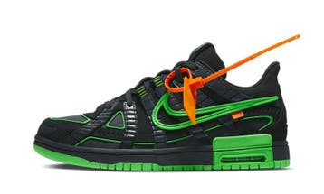 Nike Air Rubber Dunk Off-White Green Strike, Nieuw