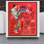 Quiona+ - ‘Keith Haring Plays with His Icons’ XL
