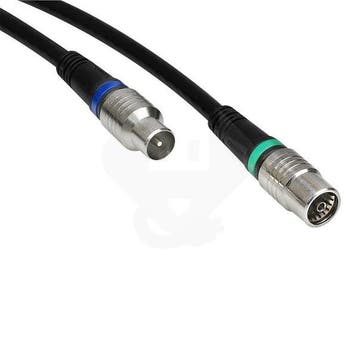 Technetix RLA++10 Coaxkabel – 4G/LTE Proof – 1,5 meter | IEC, Ophalen of Verzenden, Nieuw