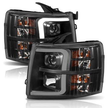 ANZO 07-13 Chevrolet Silverado 1500 Plank Style Projector, Ophalen of Verzenden, Nieuw