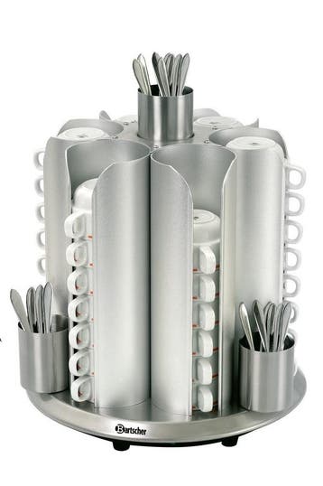 kopjesverwarmer 48 kopjes | aluminium  | 30  °C tot 45  °., Verzenden, Nieuw in verpakking