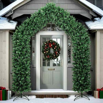 vidaXL Kerstboog 270 cm groen, Diversen, Verzenden, Nieuw