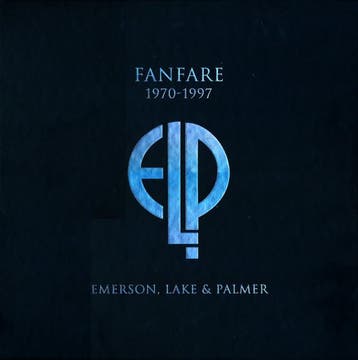 cd box - Emerson, Lake &amp; Palmer - Fanfare 1970 - 1997, Verzenden, Zo goed als nieuw