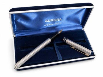 Aurora - 305 -.argento .925 - Zonder minimumprijs - Vulpen, Nieuw