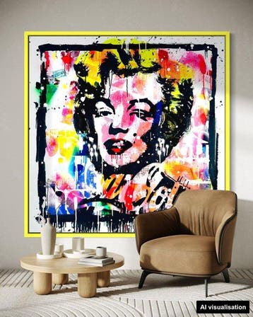 Mikko - Marilyn Monroe Coca-Cola Stamp - XL [Unq 1/1]