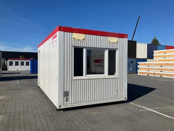Kantoorunit 6x3 m. - Gebruikt