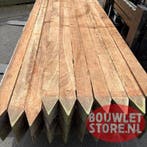 Palen | paal | piketpaaltjes | hardhout | tuinpalen gepunt, Tuin en Terras, Palen, Balken en Planken, Ophalen of Verzenden, Nieuw